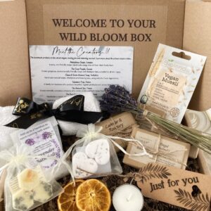 welcome to wild bloom box and goodies