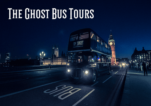 bus at night on London Bridge with house of parliament and big ben in background lit up.