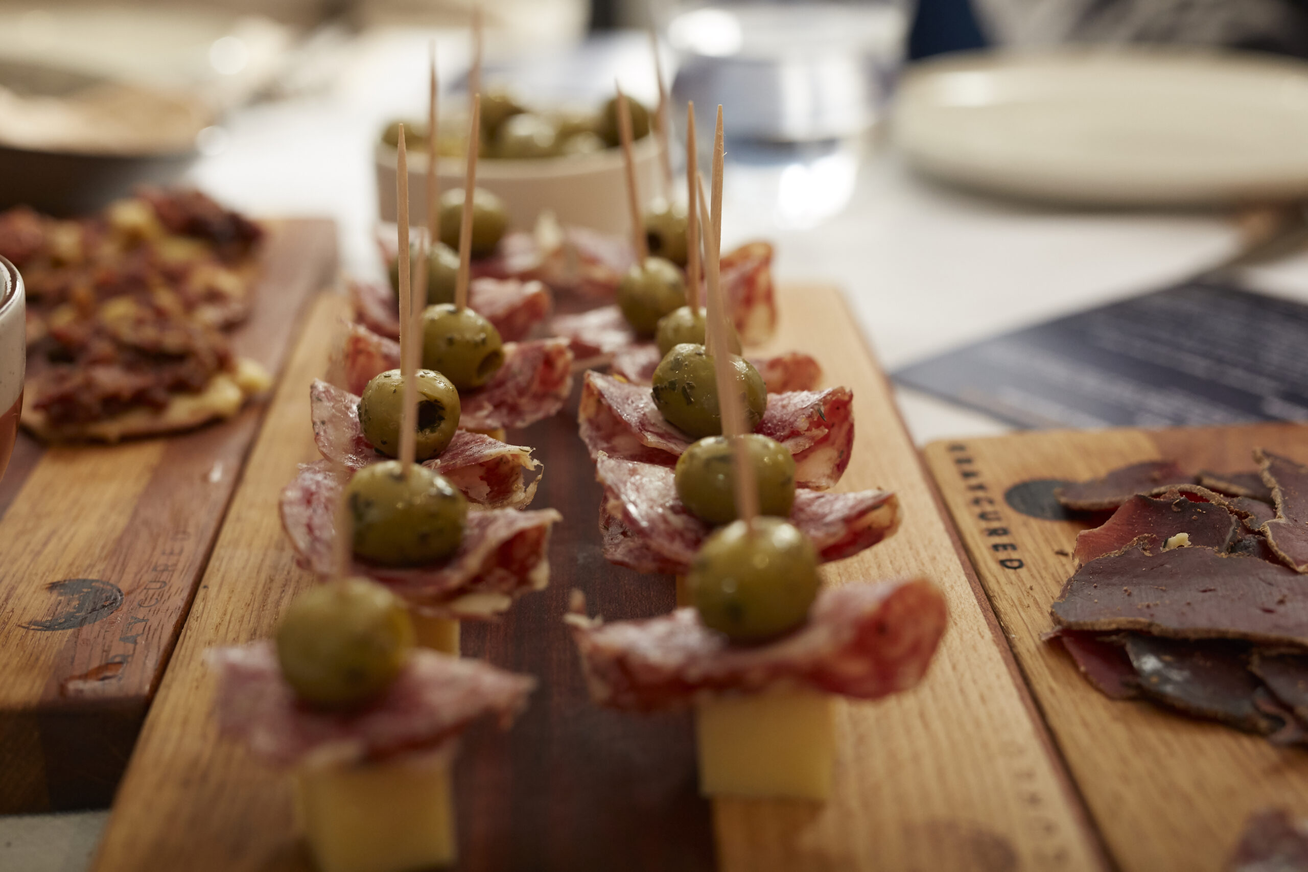 Charcuterie course and golf experience